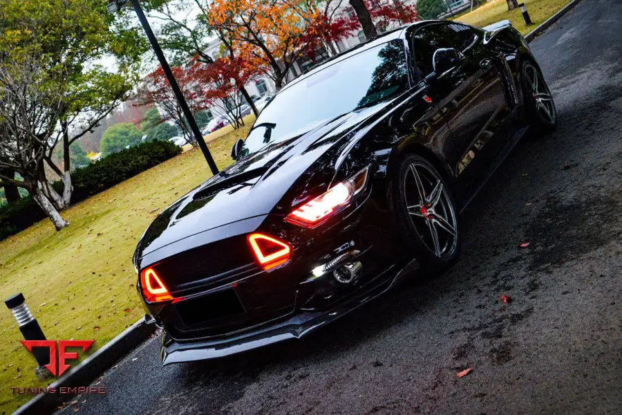 FORD MUSTANG RSH STYLE CARBON FIBER FRONT LIP BSD