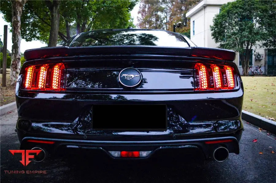 FORD MUSTANG RSH STYLE CARBON FIBER TRUNK SPOILER BSD