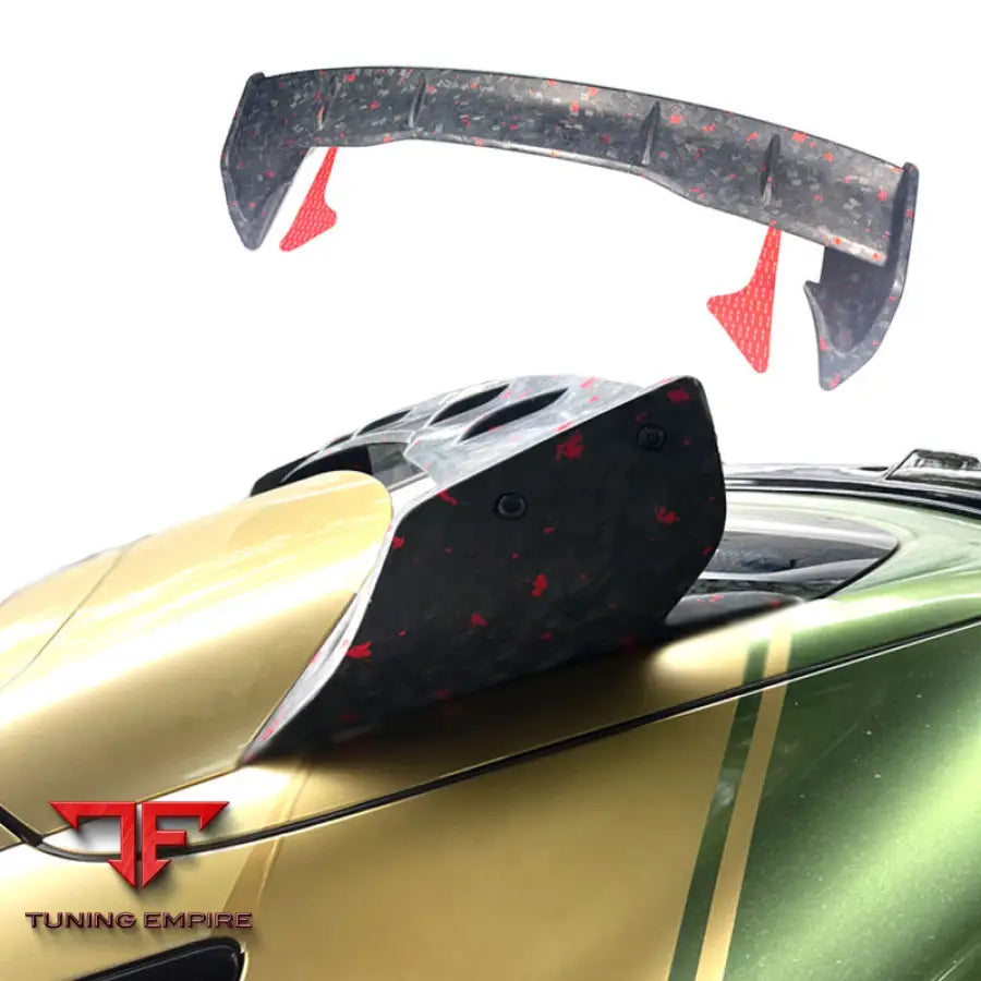 FORD MUSTANG SHELBY CARBON FIBER REAR ROOF SPOILER WING