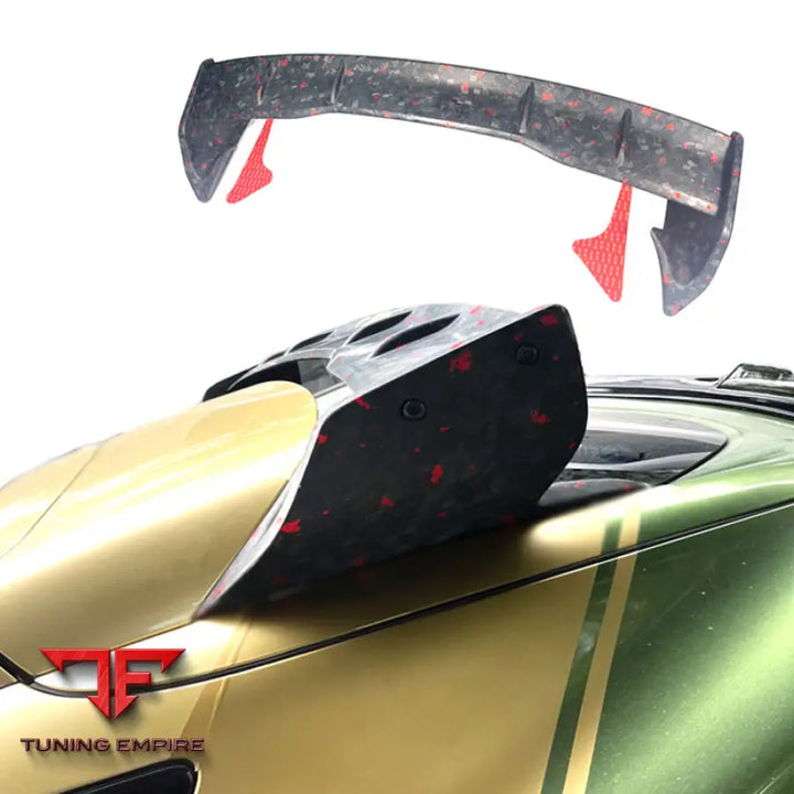 FORD MUSTANG SHELBY CARBON FIBER REAR ROOF SPOILER WING