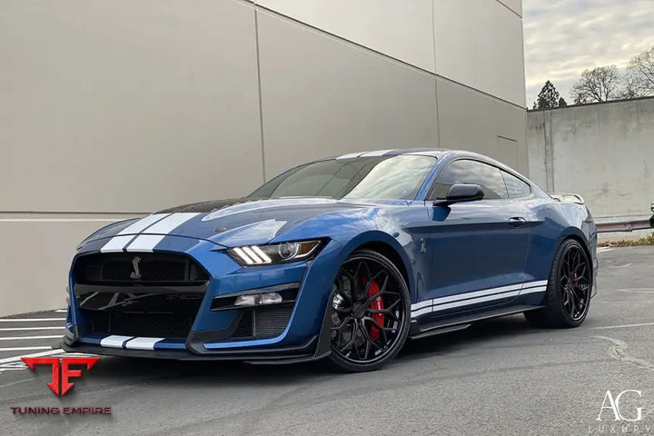 Ford Mustang Shelby GT500 on custom forged wheels