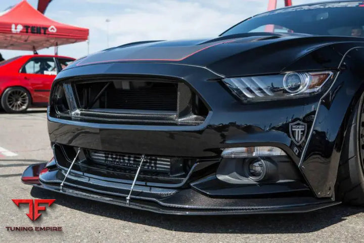 FORD MUSTANG TRU STYLE CARBON FIBER FRONT BUMPER DOWN-GRILLE BSD
