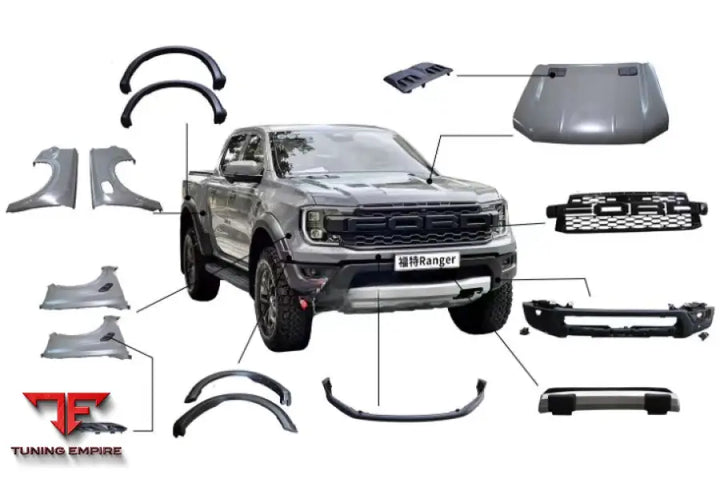 FORD RANGER 2012-2021 to F-150 RAPTOR 2021CONVERSION BODY KIT