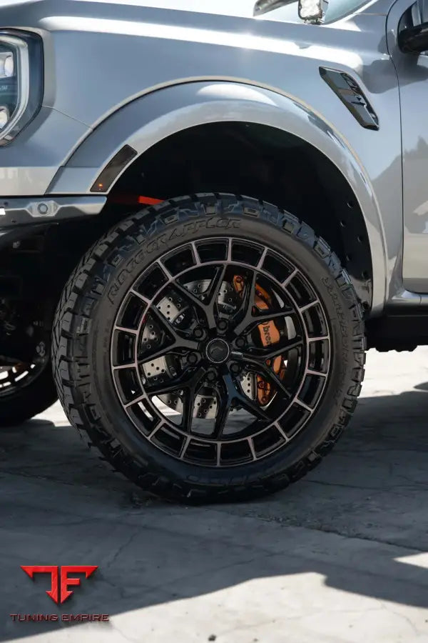 FORD RANGER RAPTOR WHEELS AND EXHAUST SYSTEM