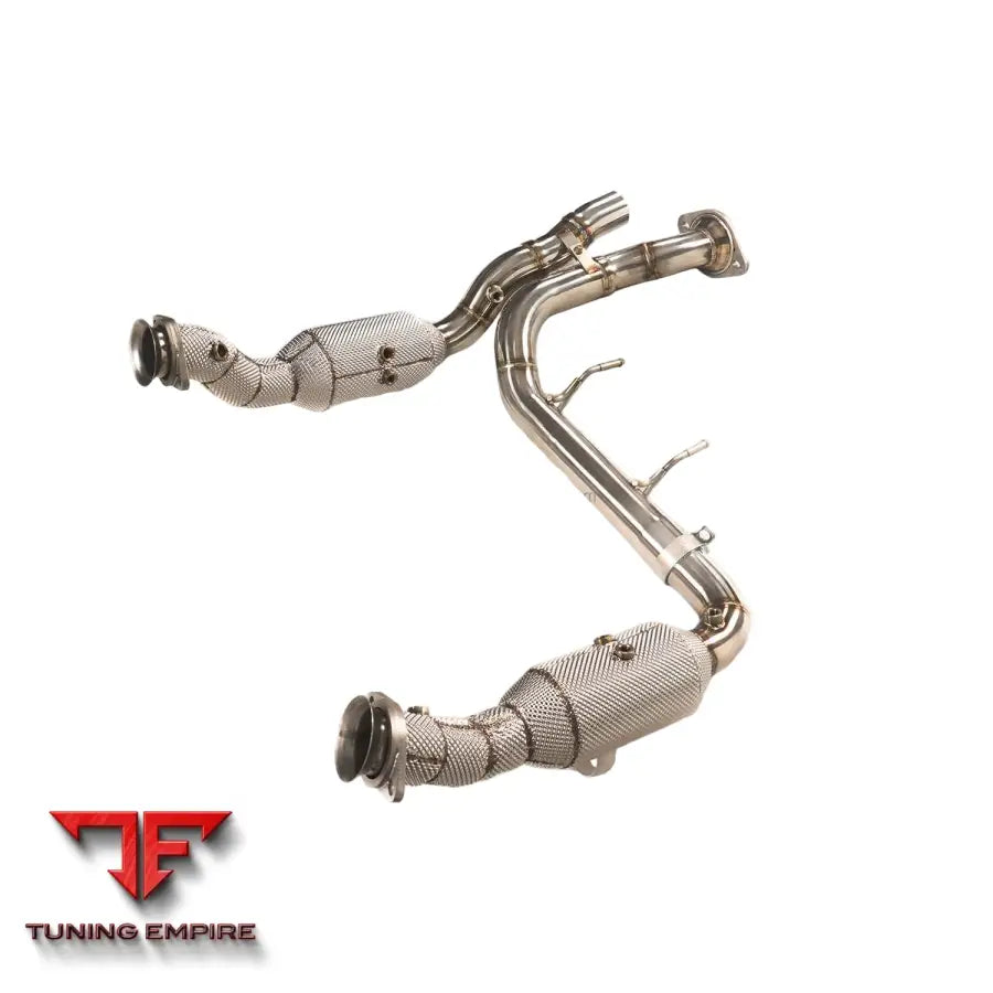 FORD RAPTOR F150 3.5T RAZOR EXHAUST DOWNPIPE WITH HEAT SHIELD