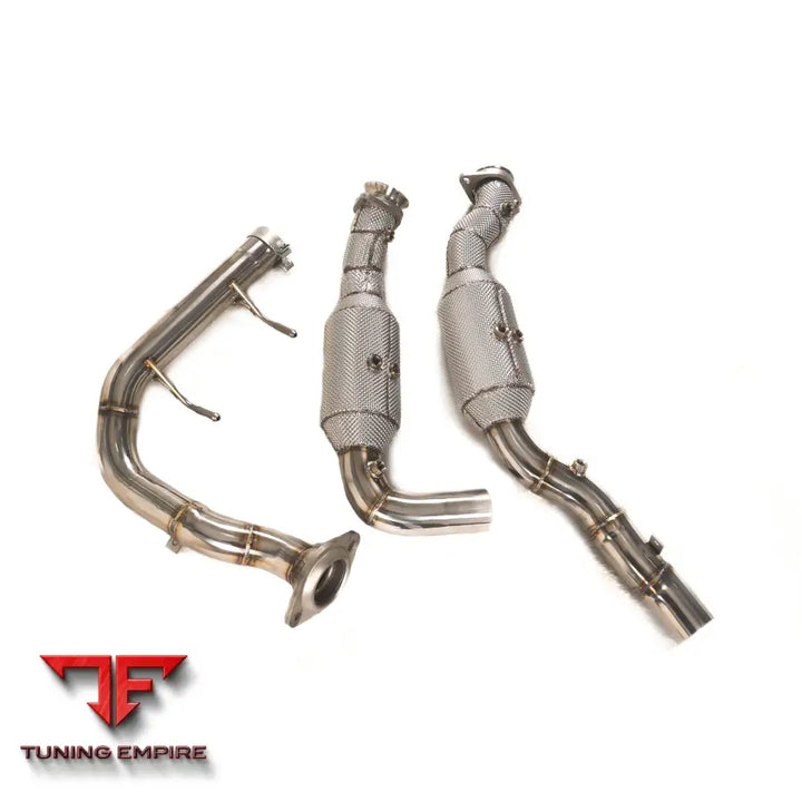 FORD RAPTOR F150 3.5T RAZOR EXHAUST DOWNPIPE WITH HEAT SHIELD