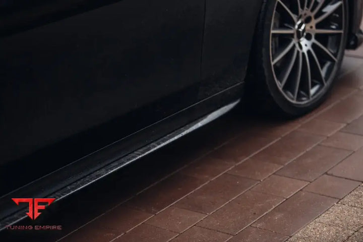 FORGED CARBON SIDESKIRT SET FOR MERCEDES W213 / S213 AMG E43 E53 - Price on request - Body Kit