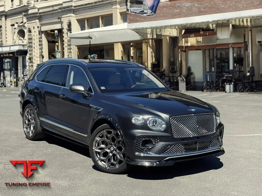 FORGED CARBON SPLITTER FOR BENTLEY BENTAYGA FACELIFT - Price on request - Body Kit