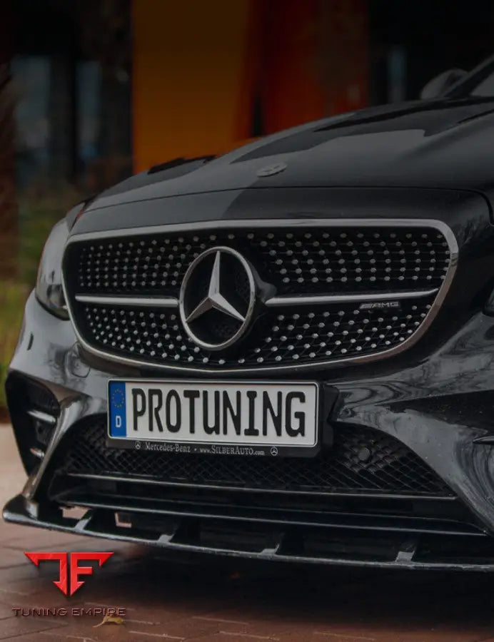 FORGED CARBON SPLITTER FOR MERCEDES W213 / S213 AMG - Price on request - Body Kit