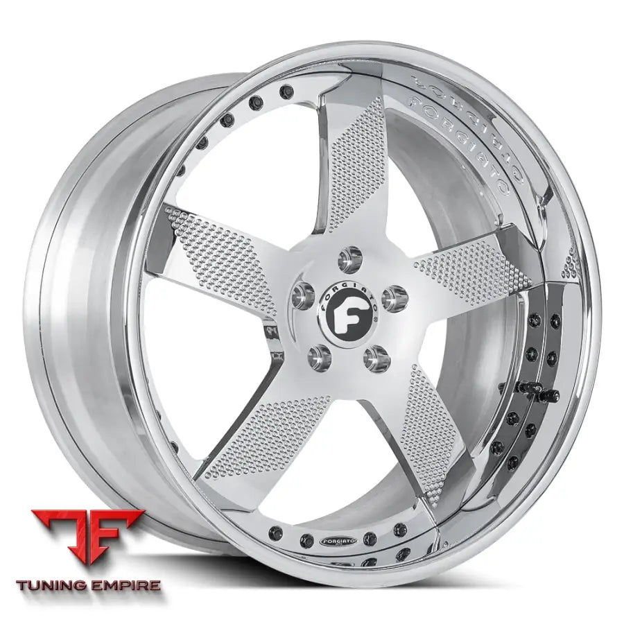 FORGIATO FOSSETTE three-piece forged wheel