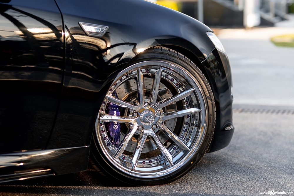 FPV F6 on custom forged wheels
