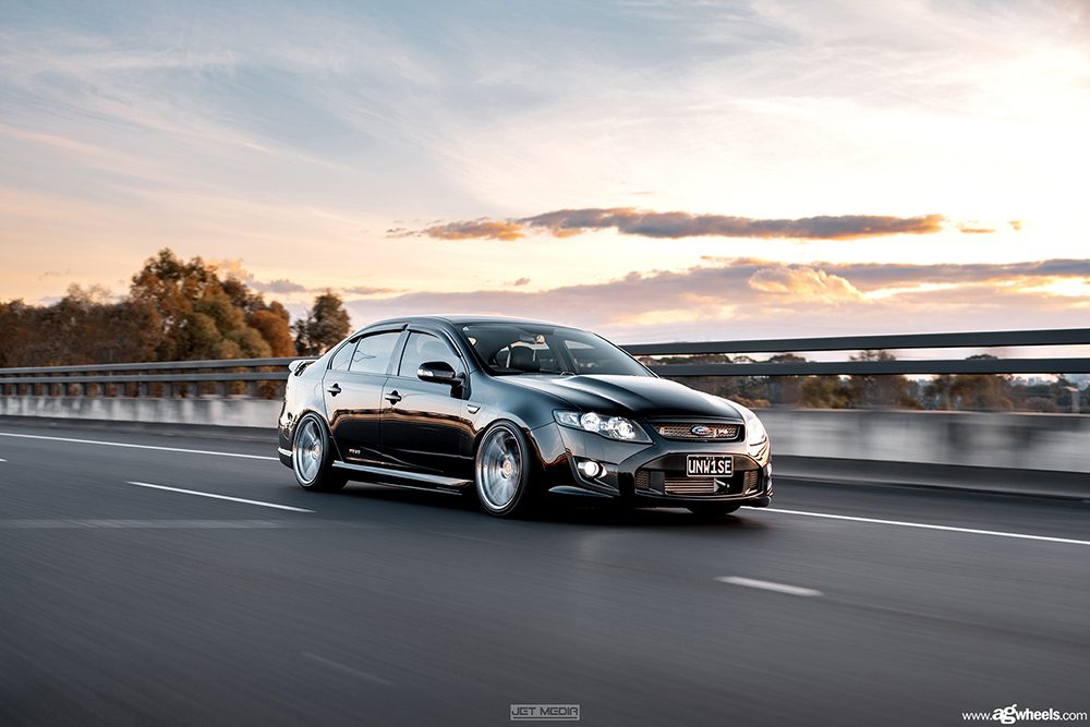 FPV F6 on custom forged wheels