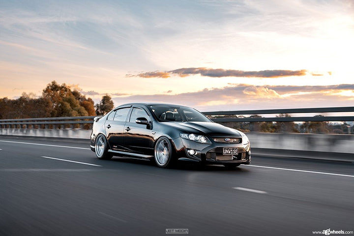 FPV F6 on custom forged wheels