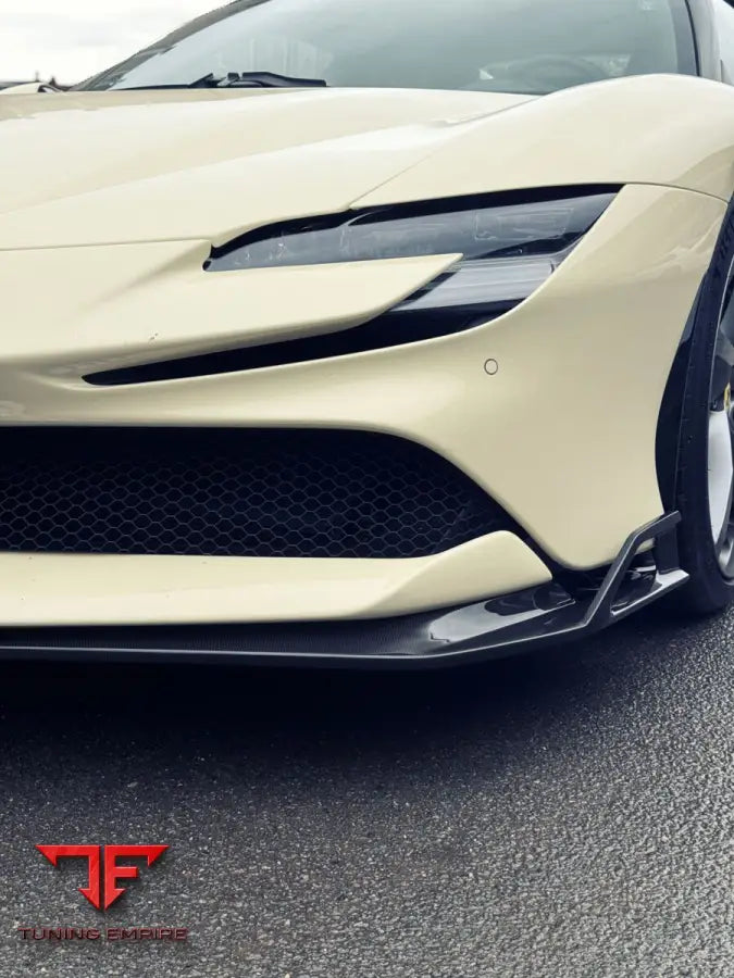 FRONT BUMPER LATERAL SPOILER CANARDS FOR FERRARI SF90 - Price on request - Body Kit