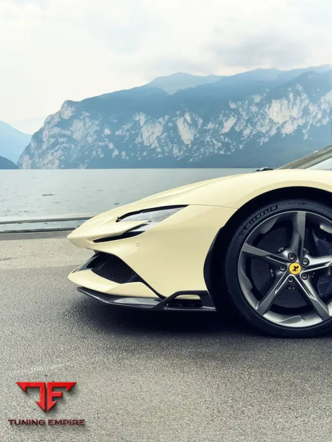 FRONT BUMPER LATERAL SPOILER CANARDS FOR FERRARI SF90 - Price on request - Body Kit