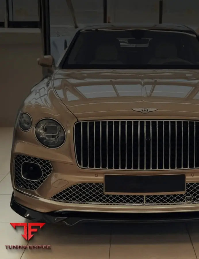 FRONT BUMPER SPLITTER FOR BENTLEY BENTAYGA FACELIFT - Price on request - Body Kit