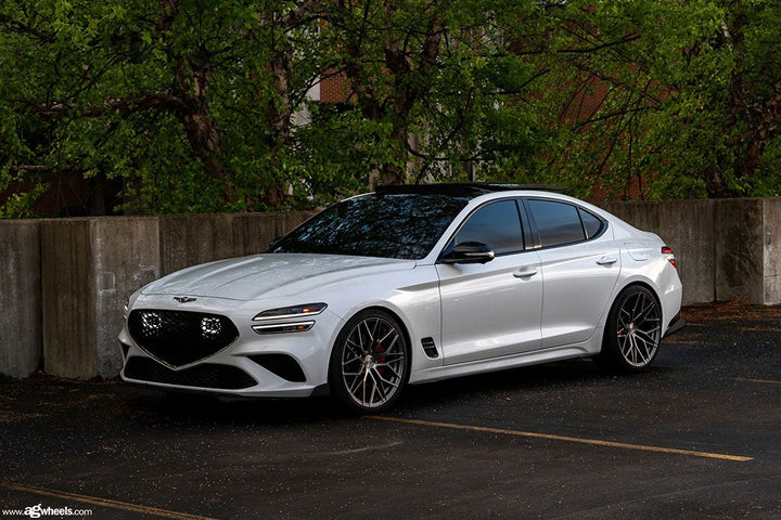 GENESIS G70 on custom forged wheels
