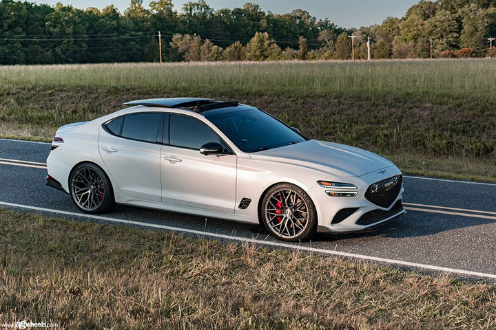 GENESIS G70 on custom forged wheels