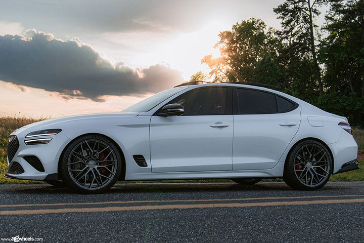 GENESIS G70 on custom forged wheels