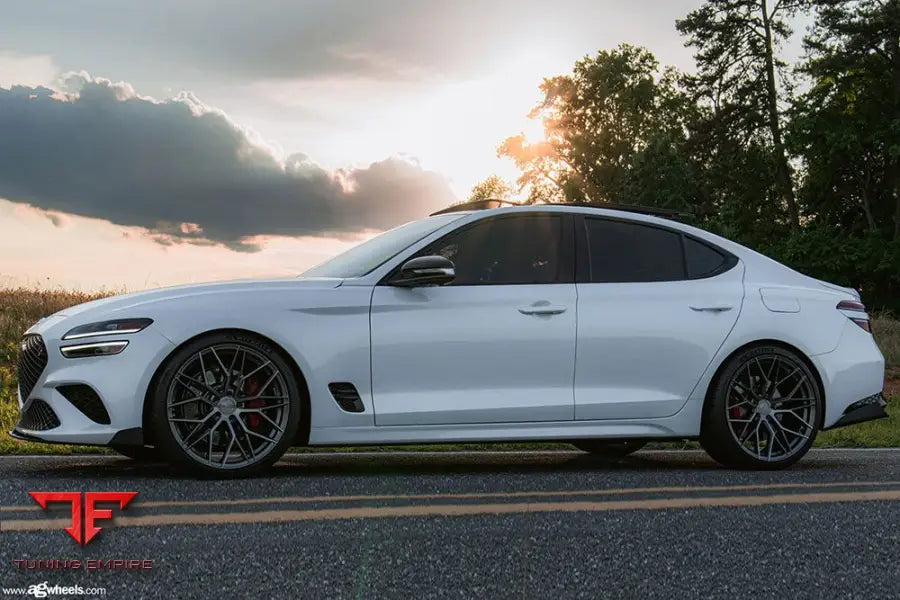 GENESIS G70 on custom forged wheels