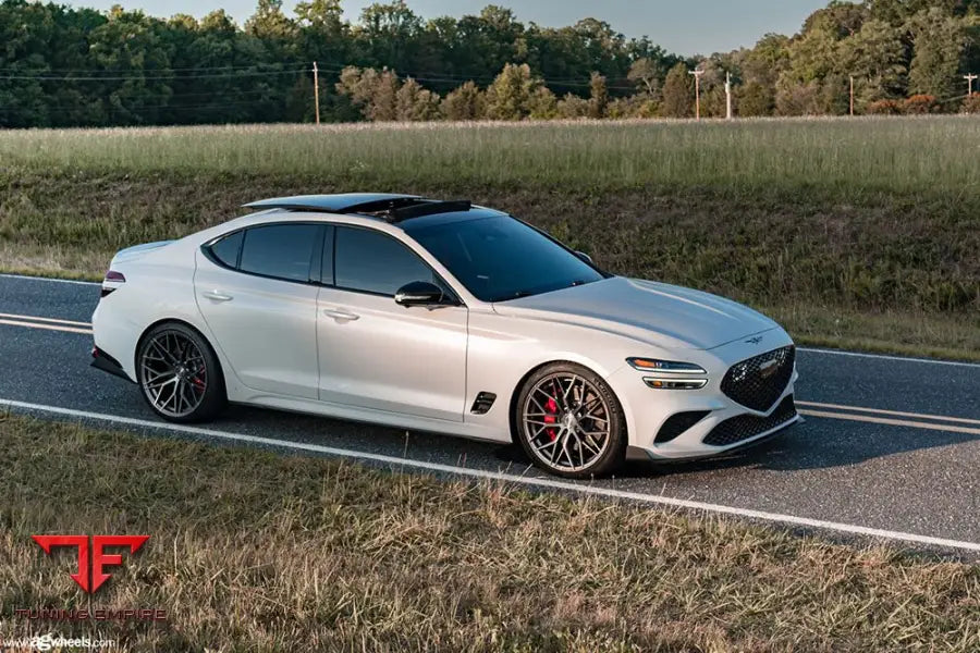 GENESIS G70 on custom forged wheels