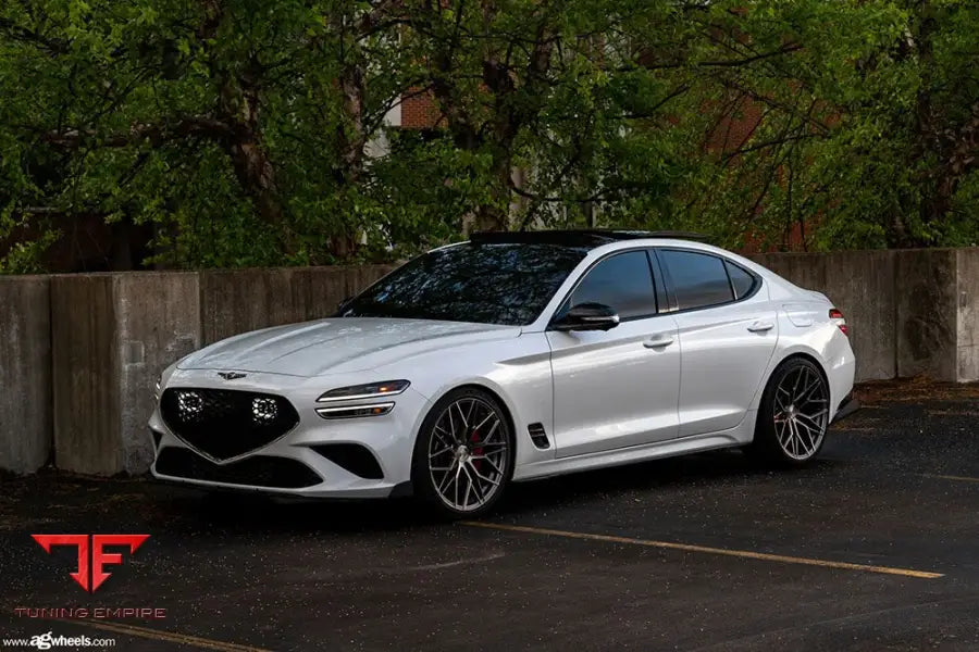 GENESIS G70 on custom forged wheels