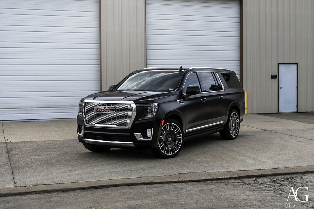 GMC Denali on custom forged wheels