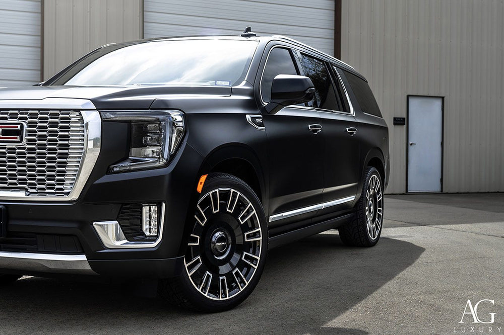 GMC Denali on custom forged wheels