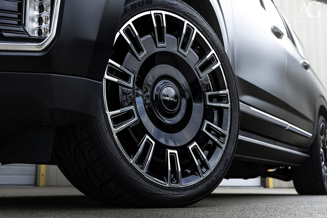 GMC Denali on custom forged wheels