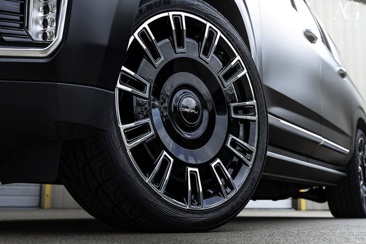 GMC Denali on custom forged wheels