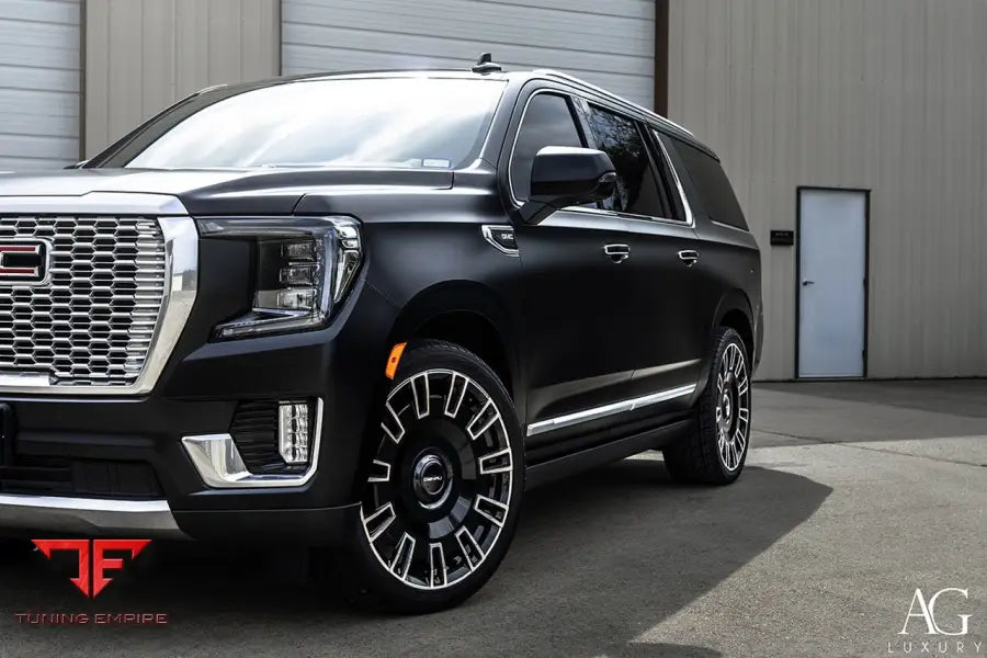 GMC Denali on custom forged wheels