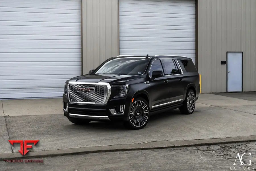 GMC Denali on custom forged wheels