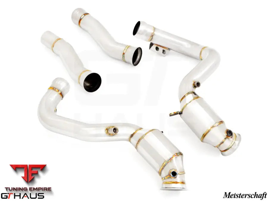 GTHAUS Downpipes for Mercedes-Benz C190 AMG GTS Coupe / Convertible 2015+ Primary & Secondary Combo