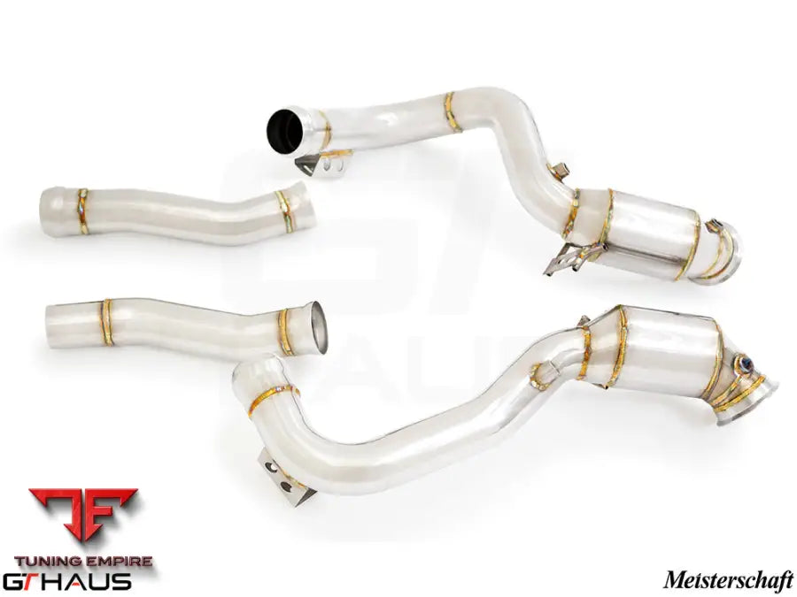 GTHAUS Downpipes for Mercedes-Benz C190 AMG GTS Coupe / Convertible 2015+ Primary & Secondary Combo
