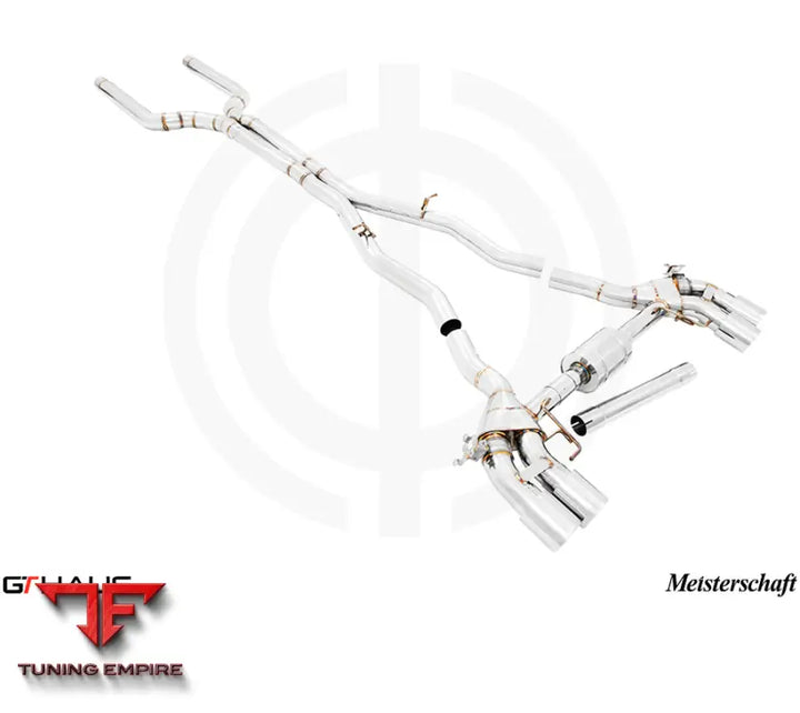 GTHAUS Exhaust System for BMW F96 X6M /X6M Comp SAV (8-Cylinder Bi-Turbo) [2020+]