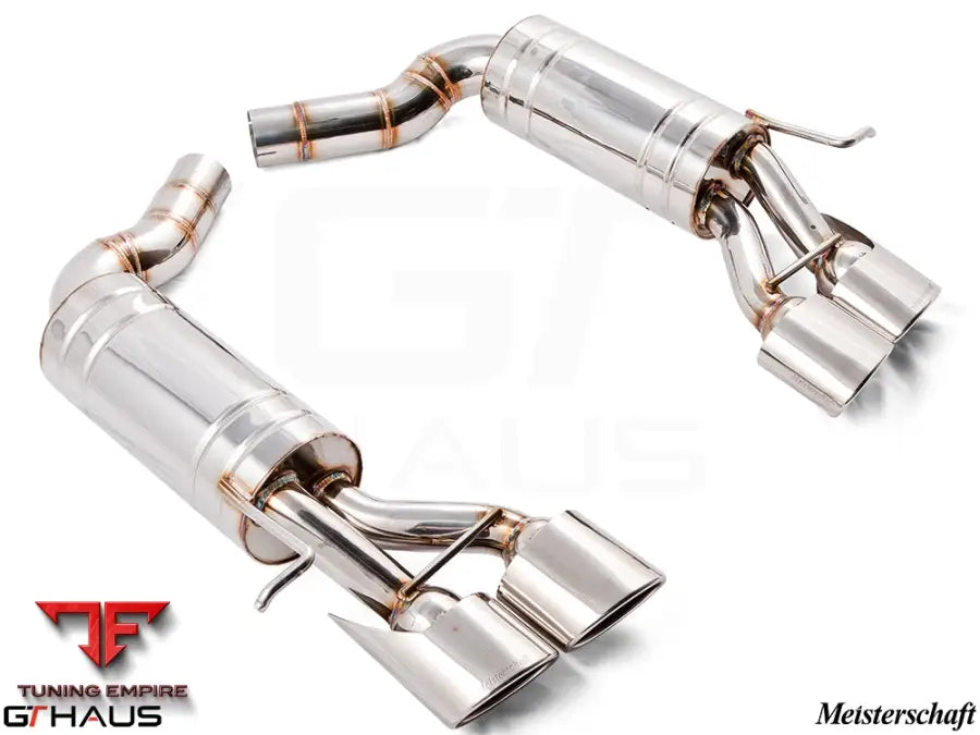 GTHAUS Exhaust System for Mercedes-Benz W211 E-Class Sedan E500/E550 V8 Models [2003-2009]