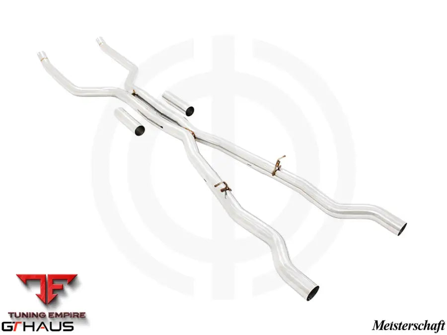 GTHAUS Mid Pipe for BMW G30/G31 5 Series 2016-2020 - LSR Mid Resonator Delete Pipes (550 model only