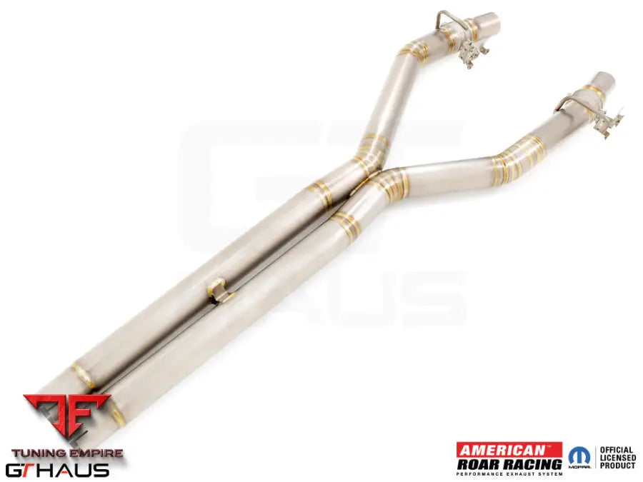 GTHAUS Mid Pipe for Dodge Challenger (Coupe) DEMON / Redeye / Jail Break 2017+ Section 2 - X-Pipe with Factory Control