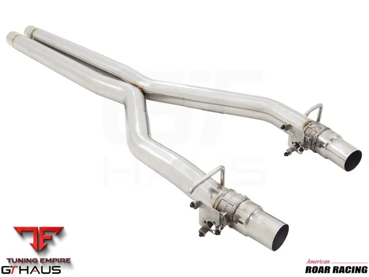GTHAUS Mid Pipe for Dodge Challenger (Coupe) DEMON / Redeye / Jail Break 2017+ Section 2 - X-Pipe with Factory Control