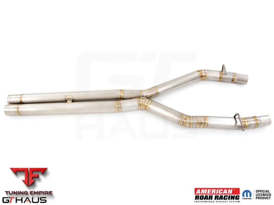 GTHAUS Mid Pipe for Dodge Charger (Sedan) SRT8 / Scat-pack / Hellcat 707 / Redeye 2015+ Section 2 - X-Pipe without Factory Control