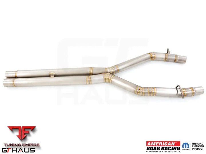 GTHAUS Mid Pipe for Dodge Charger (Sedan) SRT8 / Scat-pack / Hellcat 707 / Redeye 2015+ Section 2 - X-Pipe without Factory Control