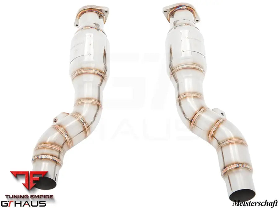 GTHAUS Mid Pipe for Ferrari F599 GTB/GTO 2006-2012 SR pipe (Removes Secondary Cat-converters)