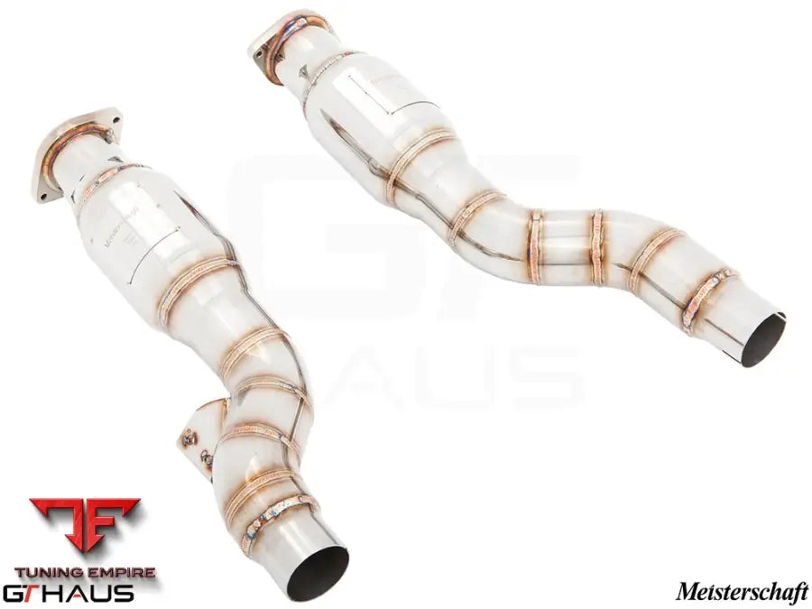 GTHAUS Mid Pipe for Ferrari F599 GTB/GTO 2006-2012 SR pipe (Removes Secondary Cat-converters)