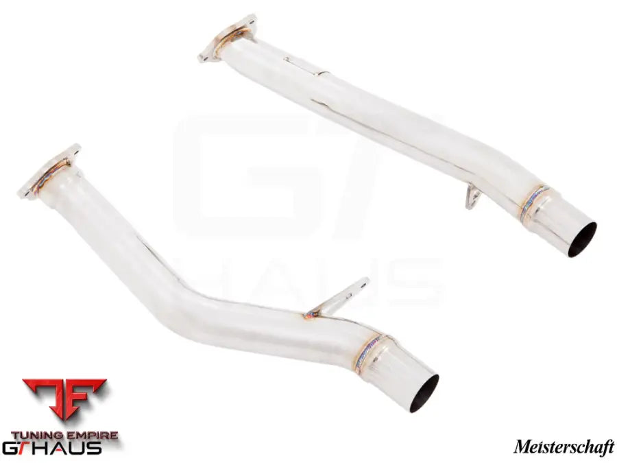 GTHAUS Mid Pipe for Porsche Cayenne (2nd Gen Facelift) 2015+ Front Cat-bypass Pipe (For V8 and V8 Turbo models only)