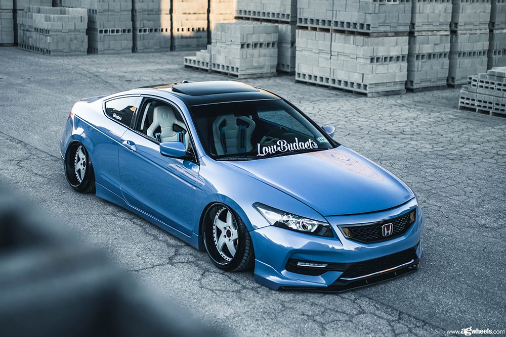 HONDA ACCORD COUPE on custom forged wheels