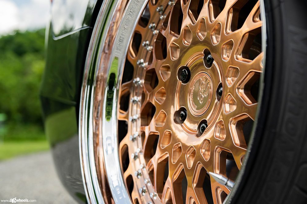 HONDA ACCORD on custom forged wheels