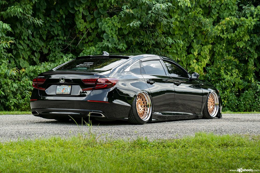HONDA ACCORD on custom forged wheels