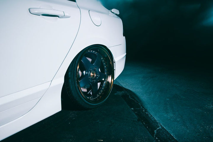 HONDA CIVIC SEDAN on custom forged wheels