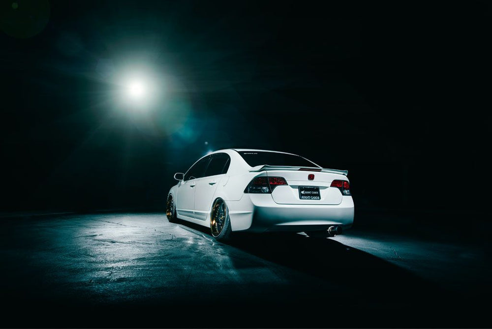 HONDA CIVIC SEDAN on custom forged wheels