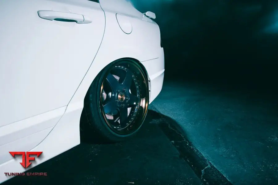 HONDA CIVIC SEDAN on custom forged wheels